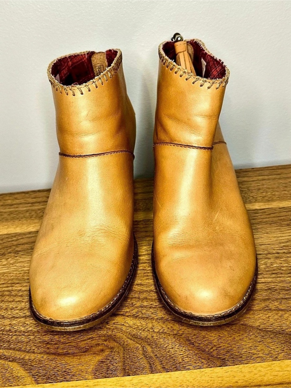 TOMS Leila Bootie Ankle Boots Brown
